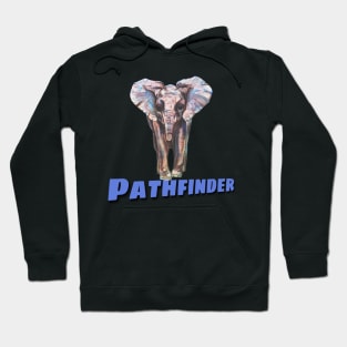 Wise Baby Elephant is a Pathfinder Hoodie